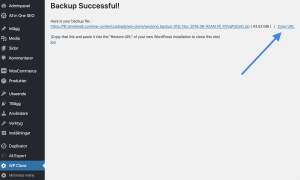 WP Clone: Kopiera URL